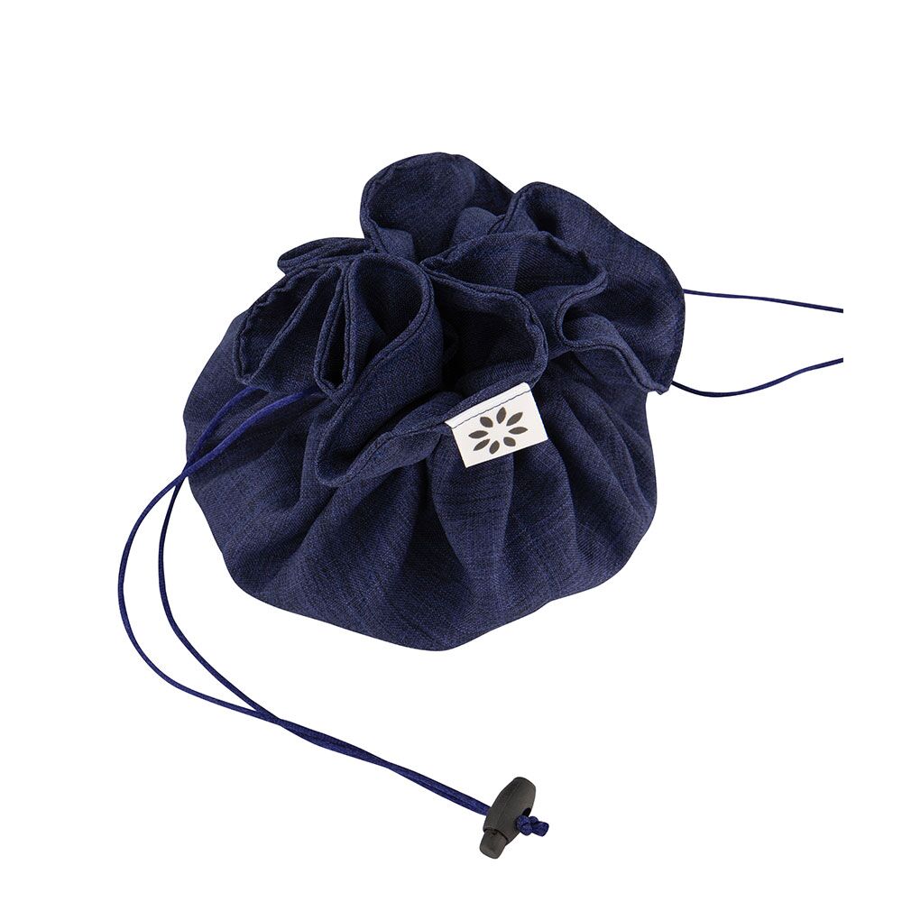 Mini Travel Jewelry Bag Navy Blue - Soleil Innovates