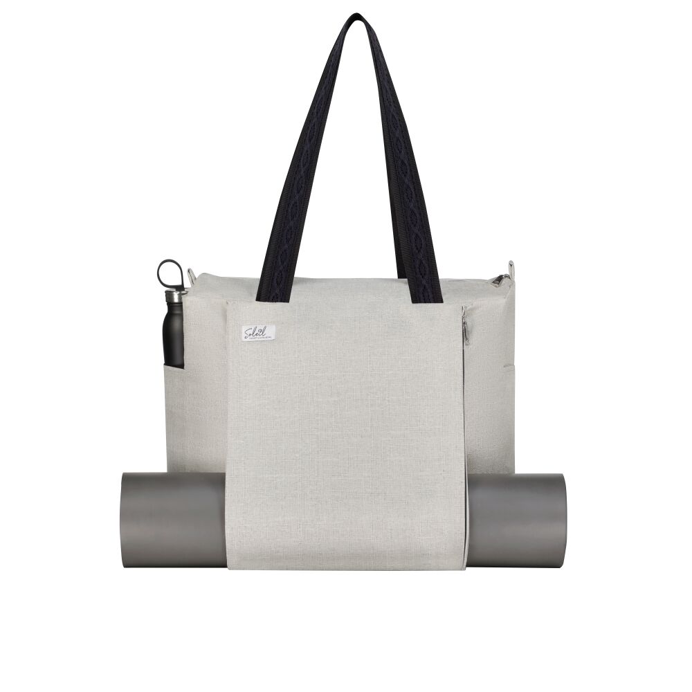 Grey and Black Yoga Bag One Bag In One